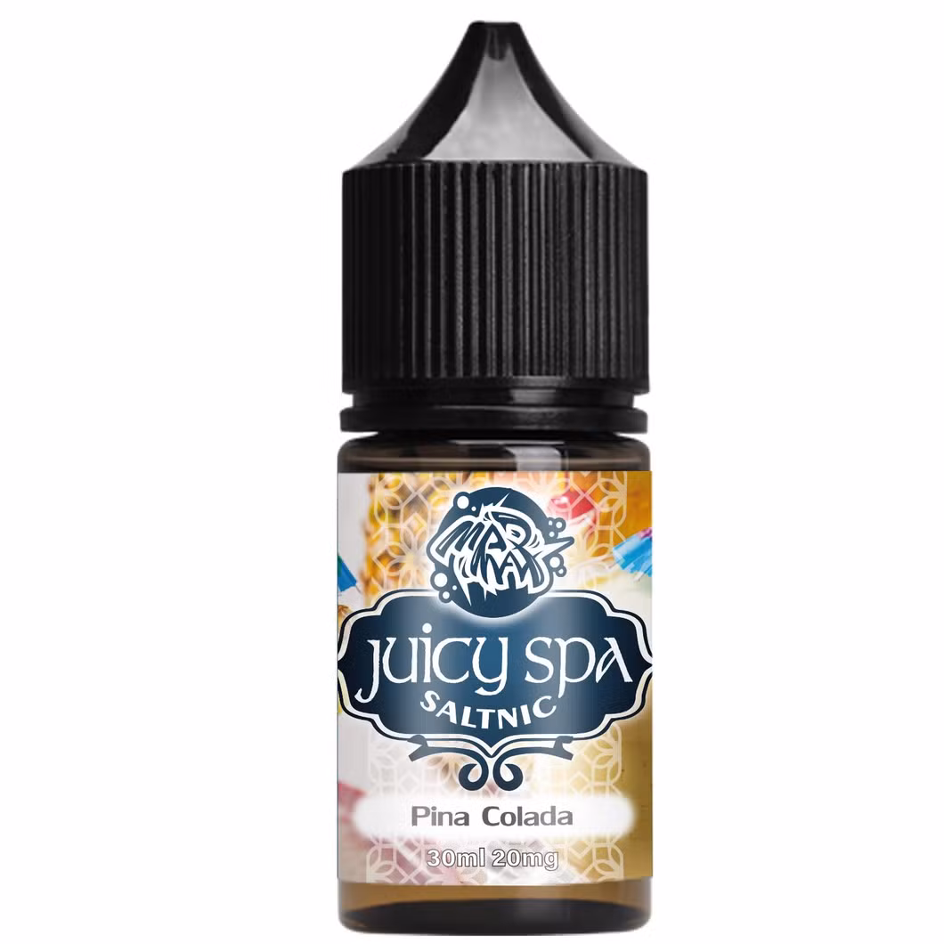 The Latest E Liquid E Juice SPA for E Vape E Cigarette OEM/ODM Acceptable 20mg Nicotine Salt E Liquid OEM.