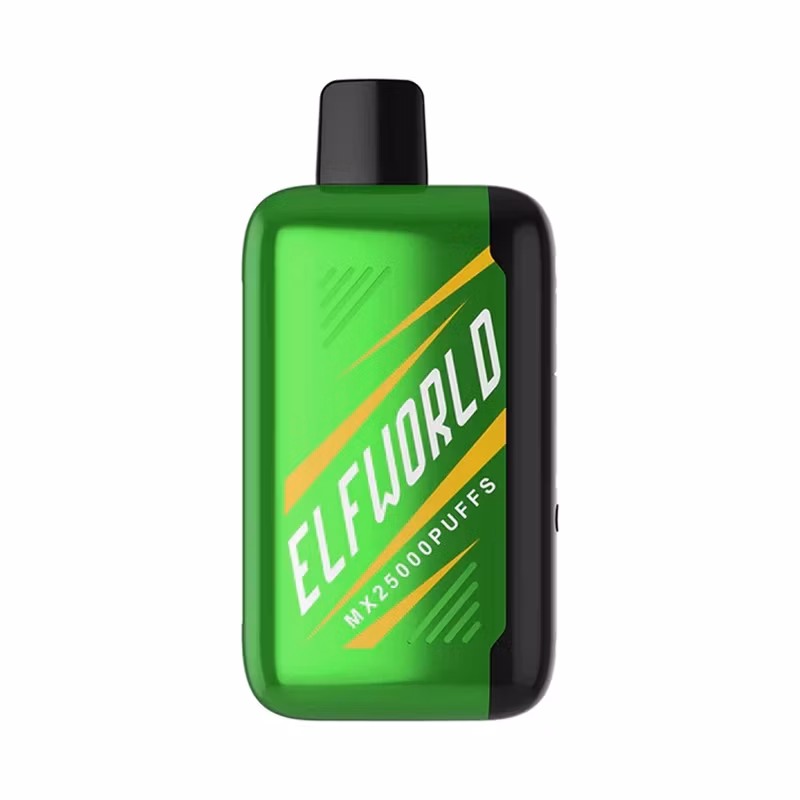 Elfworld Mx25000 Puffs Atomizer Vapor Pen Type-C Rechargeable Vape E Cigarette 2024 New Arrival Fruit Juice