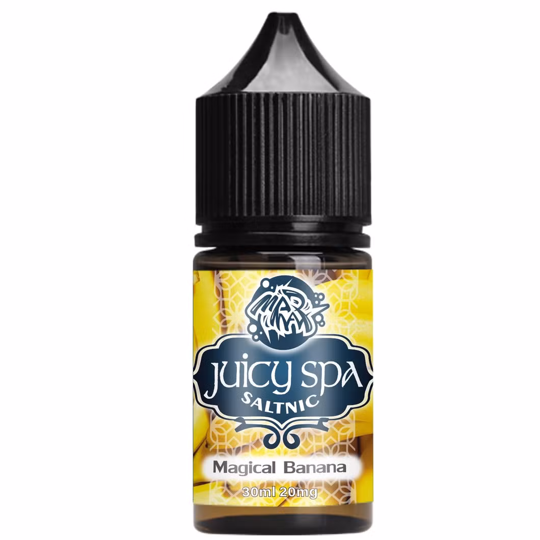 The Latest E Liquid E Juice SPA for E Vape E Cigarette OEM/ODM Acceptable 20mg Nicotine Salt E Liquid OEM.