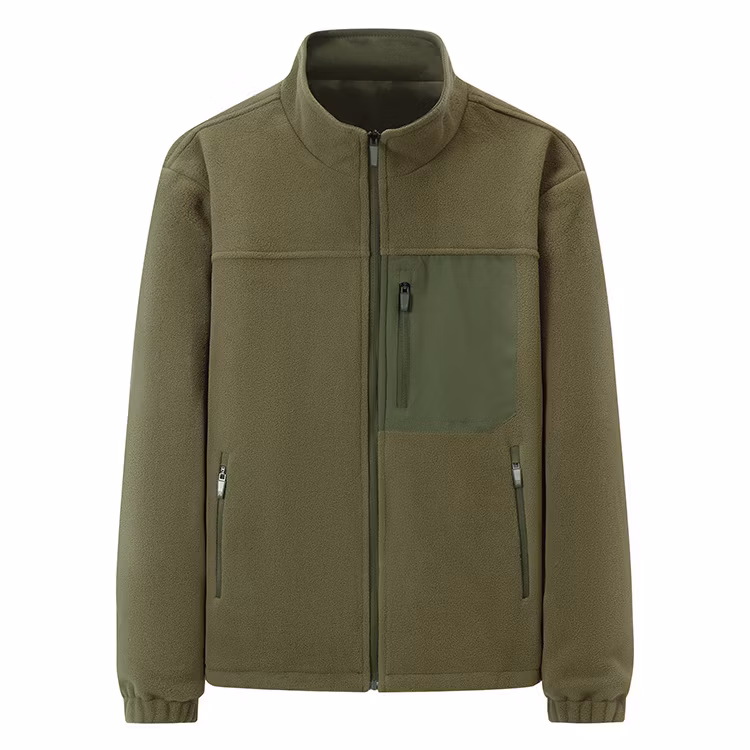 High Quality Reversible Men Jacket Fashion Winter Fleece Jacket Keep Warm Jackets