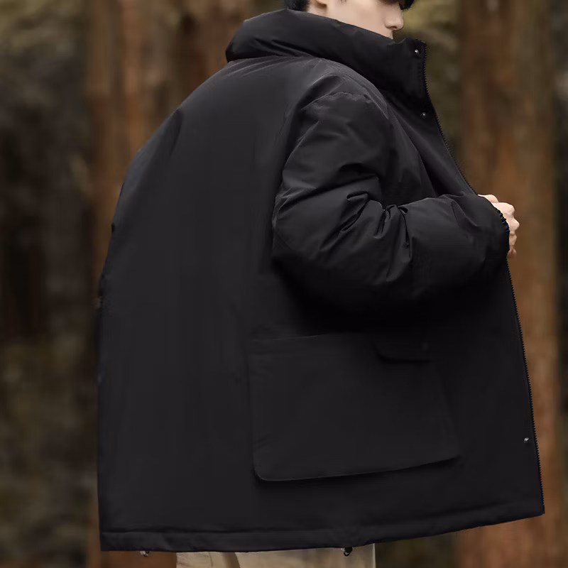 Custom Logo Outdoor Unisex Windproof Warm Winter Down Men Jacket