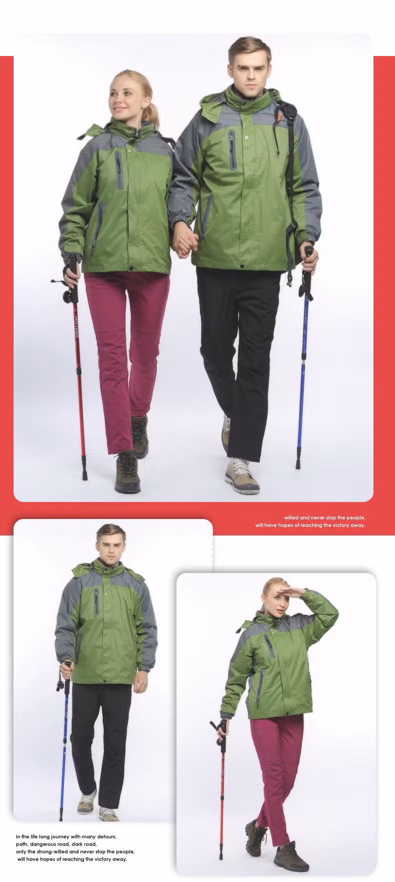 Stylish Waterproof Hooded Jacket for Men and Women