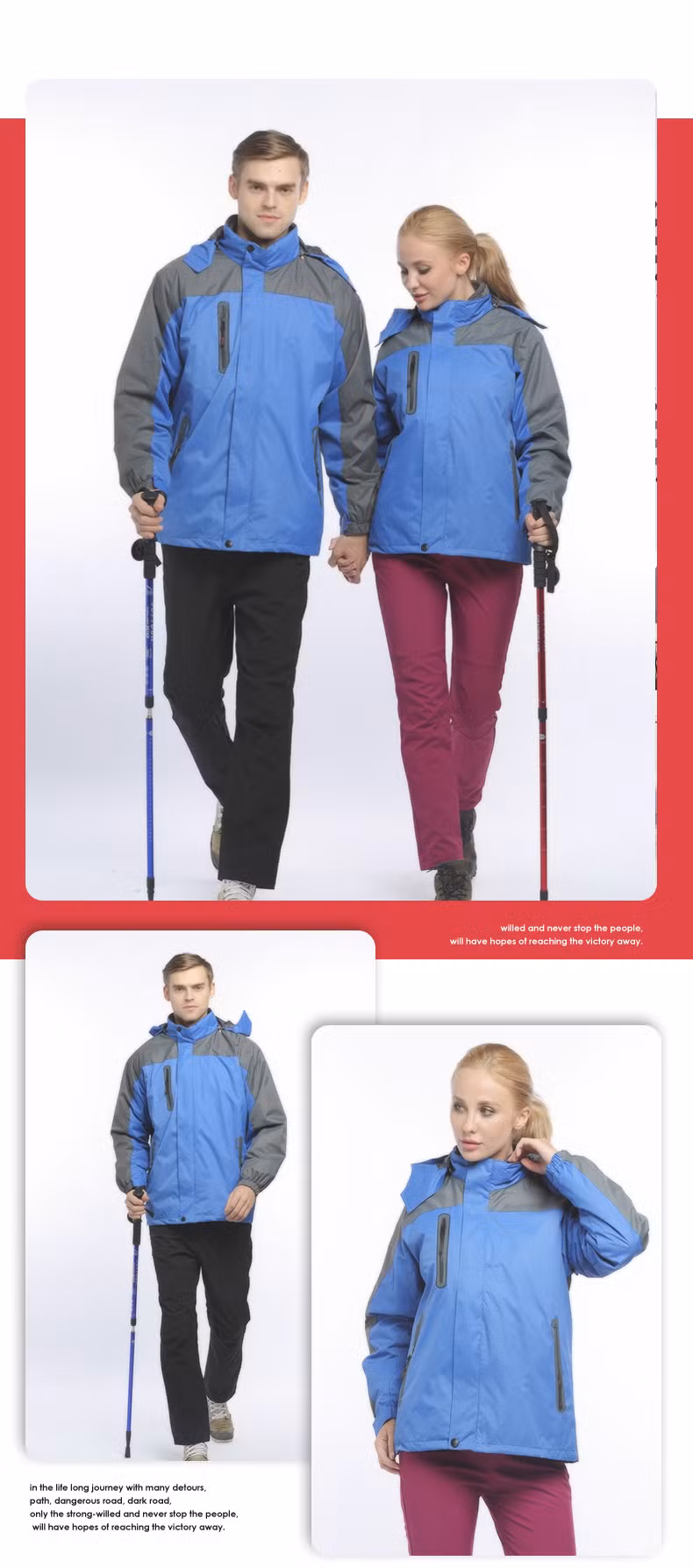 Stylish Waterproof Hooded Jacket for Men and Women