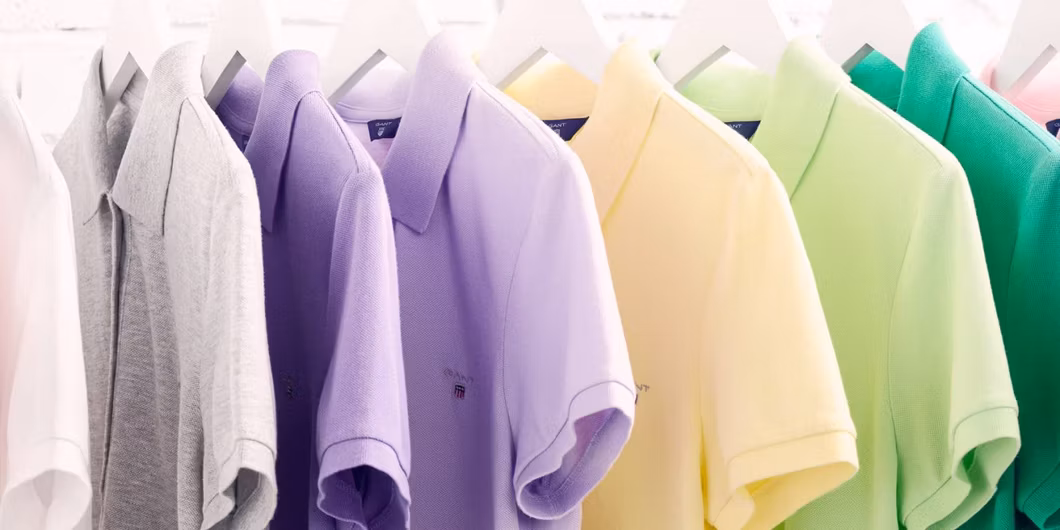 Embroidery Printing Logo Breathable Color Matching Lapel Women Top Custom Polo Shirts