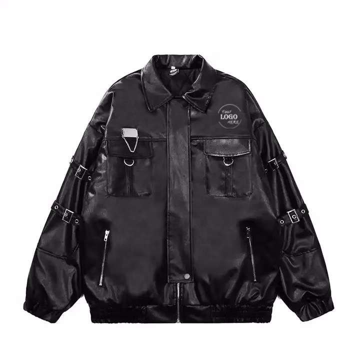 Custom Wholesale Leather Popular Winter Wears Factory Direct Sale Jacket Men Coat