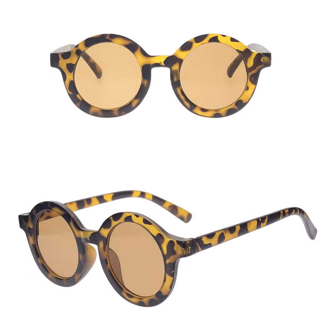 Retro Frame Colorful PC Fashion Sunglasses for Kids
