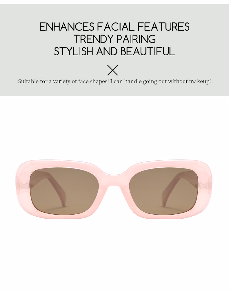 2024 New Classic PC Fashion Men and Women Personality Oval Factory Customization High Quality and Beautiful Sunglasses