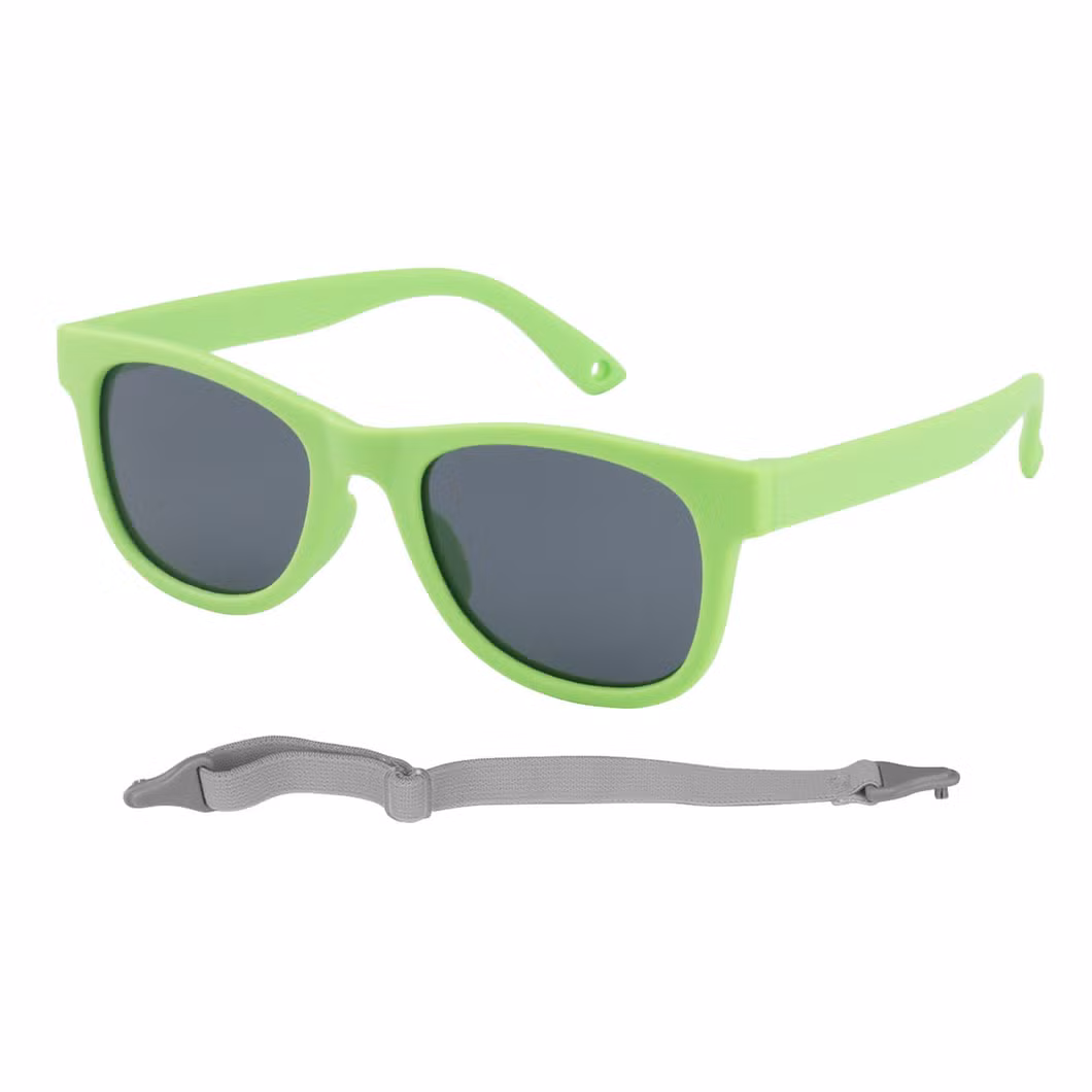 2021 Foreign Trade Cross-Border New Children′ S Fashion Outdoor Leisure Soft Polarized Sunglasses Anti-Ultraviolet UV400 Fck755