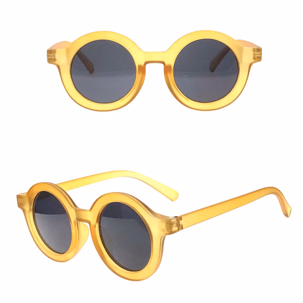 Retro Frame Colorful PC Fashion Sunglasses for Kids