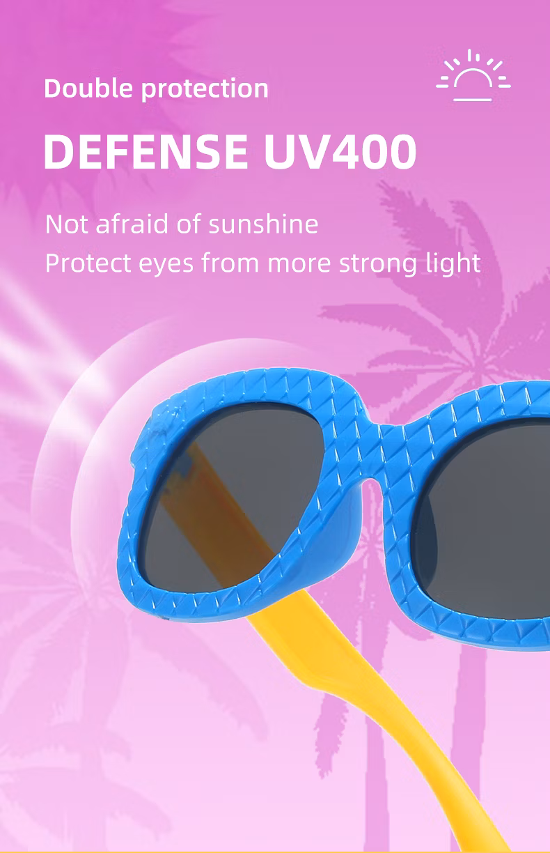 New Stylish Fashionable Ins Kids Sunglasses Children Plastic Sunglasses for Unisex