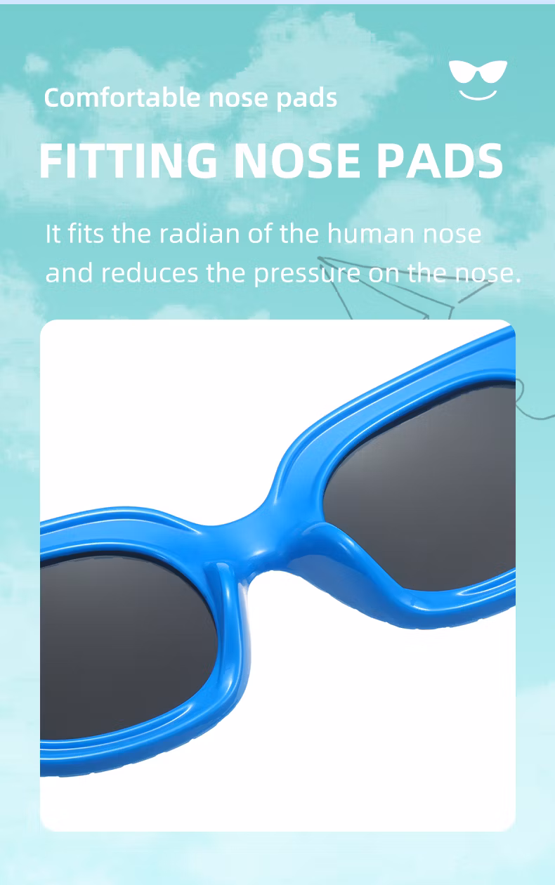 New Stylish Fashionable Ins Kids Sunglasses Children Plastic Sunglasses for Unisex