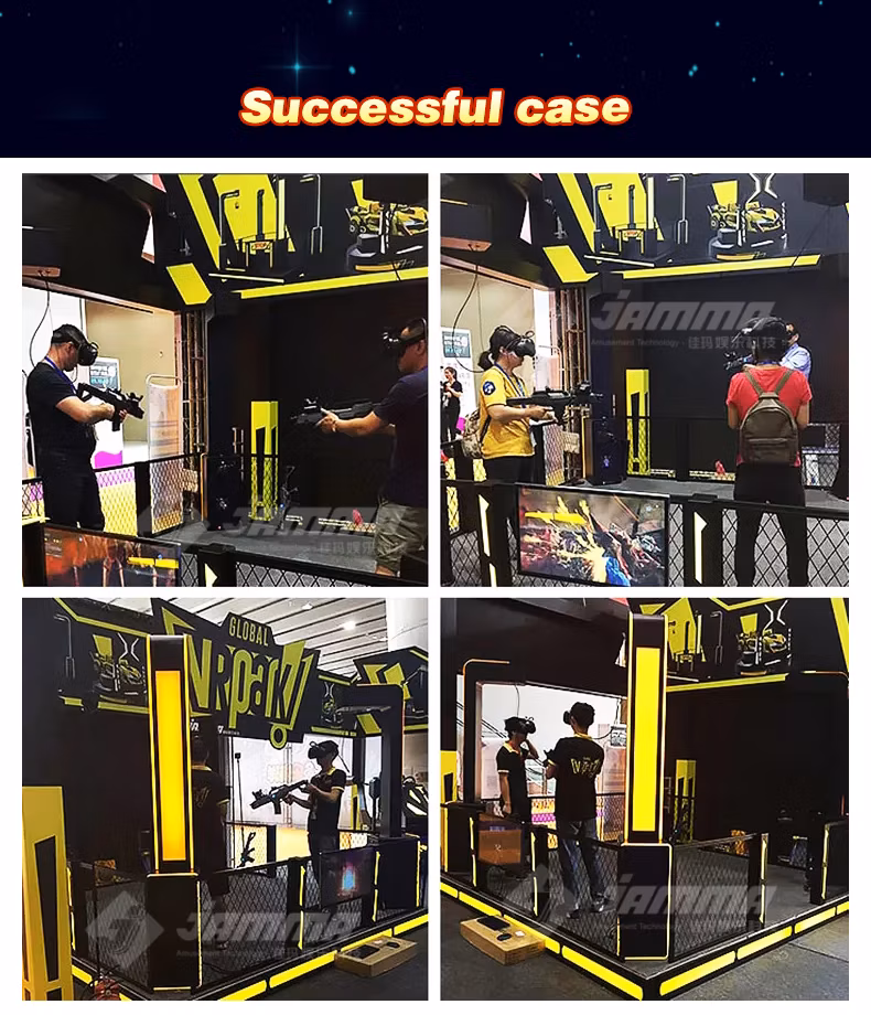 Vr Multiplayer Shooting Game Realistic Experience 4 Players