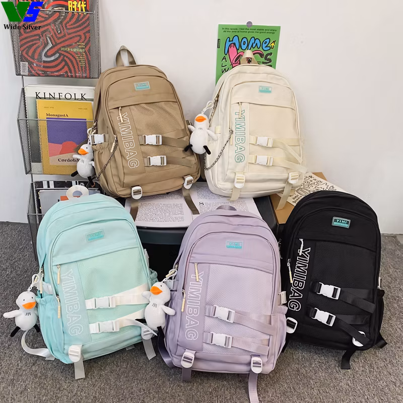Wide Silver Special Offer Fashion Unisex School Backpacks China for Kids 2024