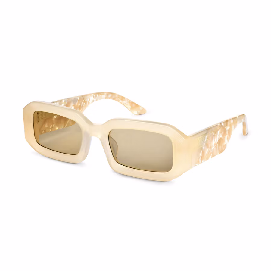 Yeetian Funky Ladies Girls Lavender Design Frames Italian Mazzucchelli Acetate Sunglasses