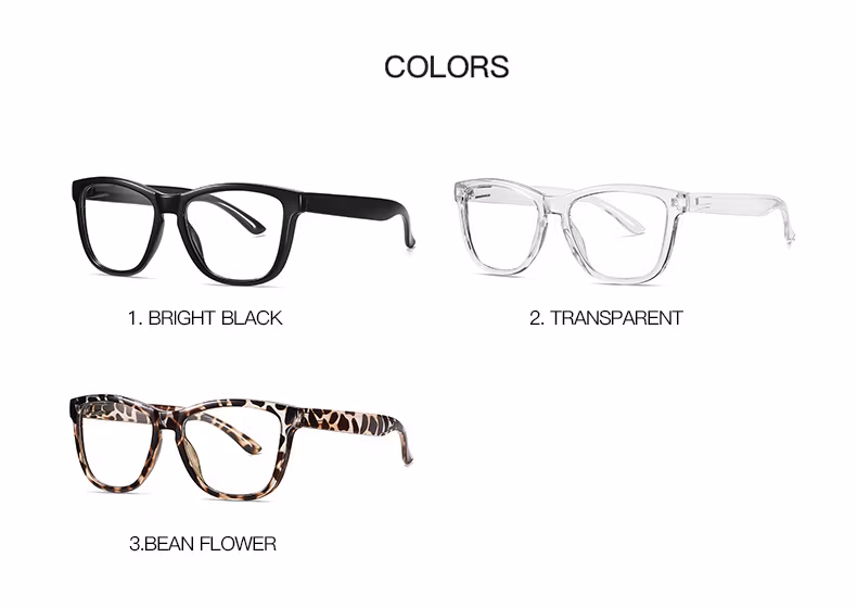 2023 Factory Changeable UV400 CE Lenses Wenzhou Hot Popular Square Tr90 Unbreakable Frame Color Change Frame Sunglasses Anti Blue Light Blocking Optical Glasses