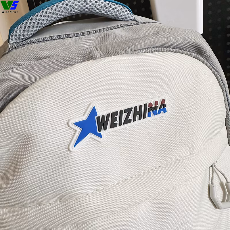 Wide Silver Brand New Beautiful Arrivals Customizable Schoolbag for Kids 2024