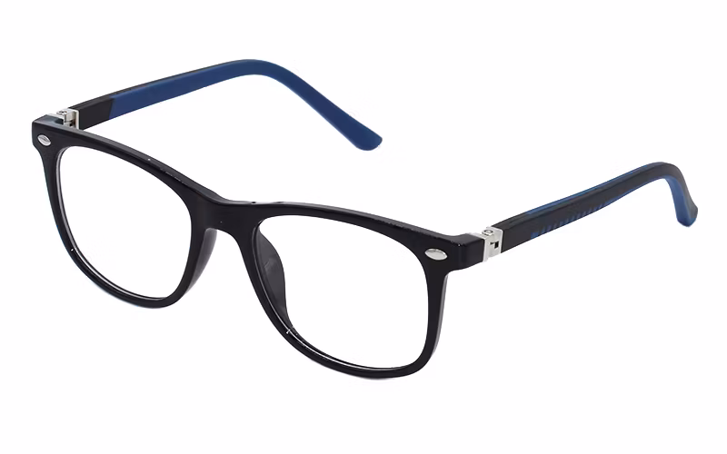 Crystal Rectangular Tr90 Anti Blue Light Optical Frames for Kids