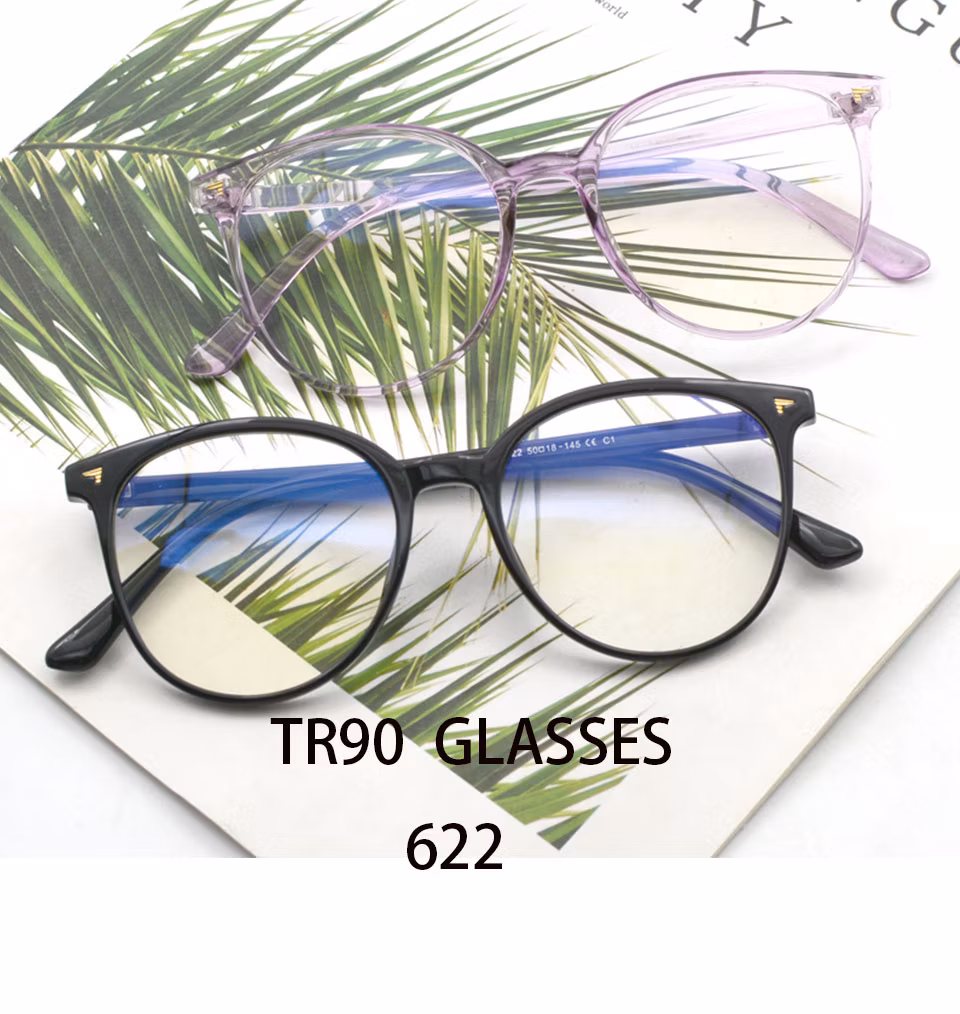 2024 Unisex Colored Tr90 Eyeglasses by Italian Fashion Flexible Optical Frames for Kids and Adults for Everyday Wearing