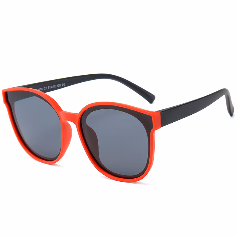 Super Light Kids Glass Frame Wholesale Oversize for Boys Girls Children′s Sunglasses