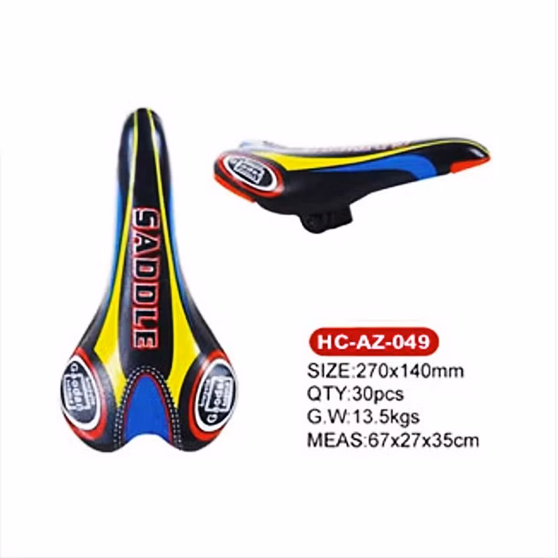 Colorful Fashion Children Bicycle Waterproof Saddle Seat Post Kids Bike Seat Leather Balance Bicycle Saddle