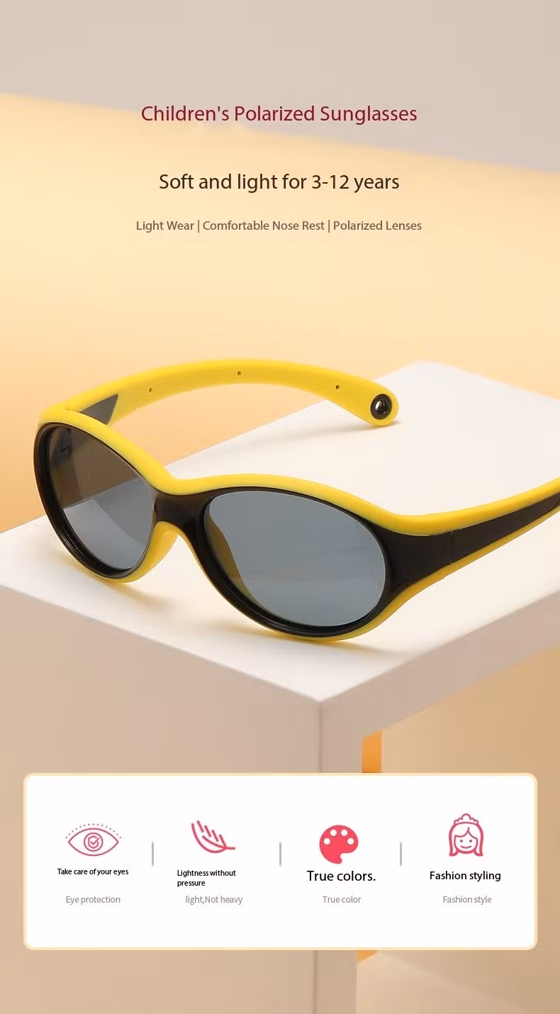 New Style Fashionable Polarized Anti-UV Children Tpee Sunglasses for Kids
