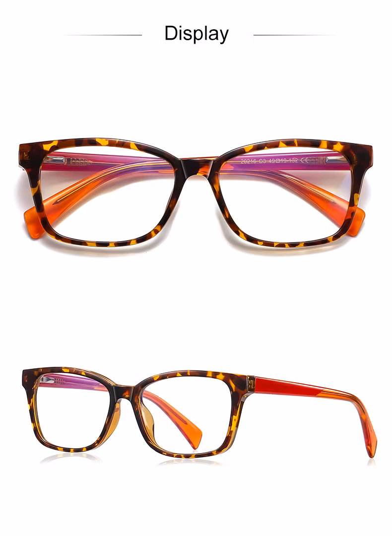 Comfortable Nose Bridge Casual Rectangle Shape Frame Anti-Blue Light UV Protection Ready Goods Kids Optical Frames