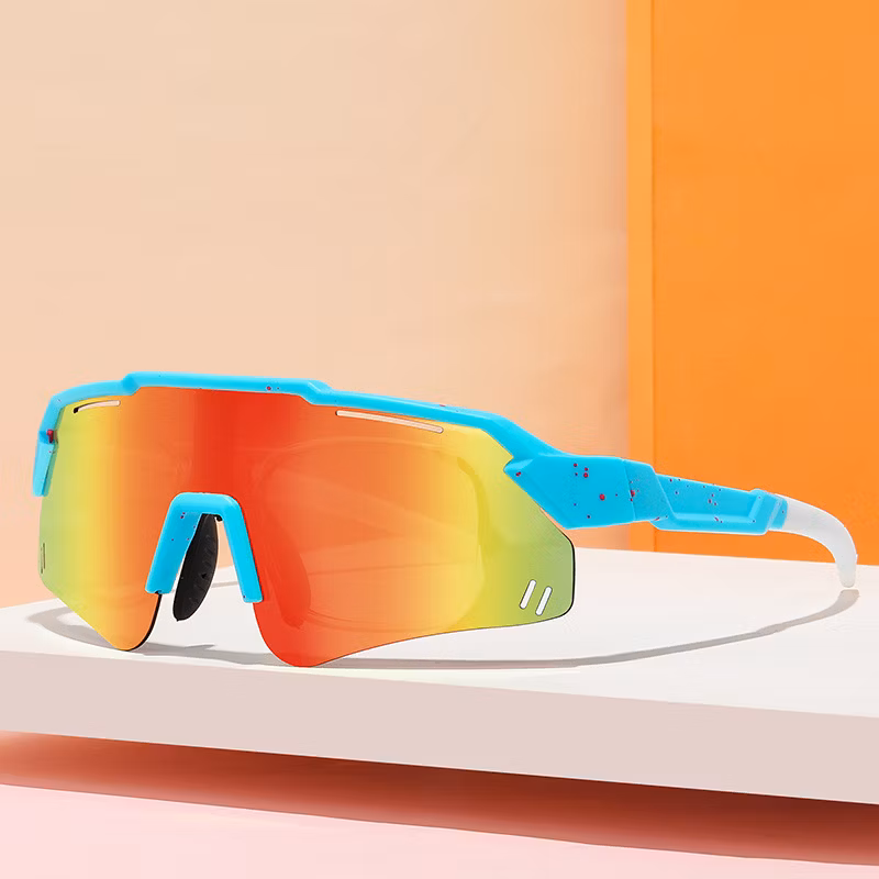 Wholesale PC Frame Tac Lens Designer Custom Children Outdoor Cycling Sun Glasses Compatible Myopia Fashion Kids Sport Sunglasses