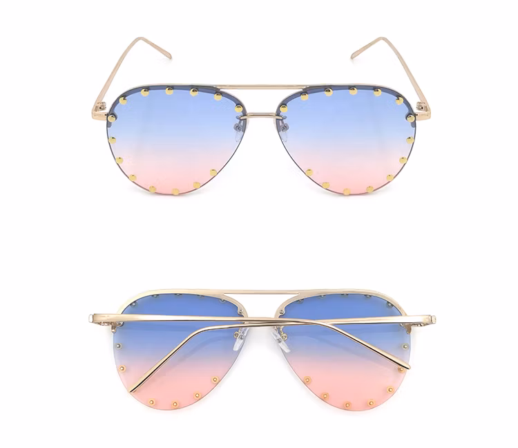 Made in China Chinese Wholesale Supplier Colorful PC Metal Eyeglasses Eyewear Women Sunglass Party Eye Reading Fashion Sun Safety Kids Sports Optical Glasses