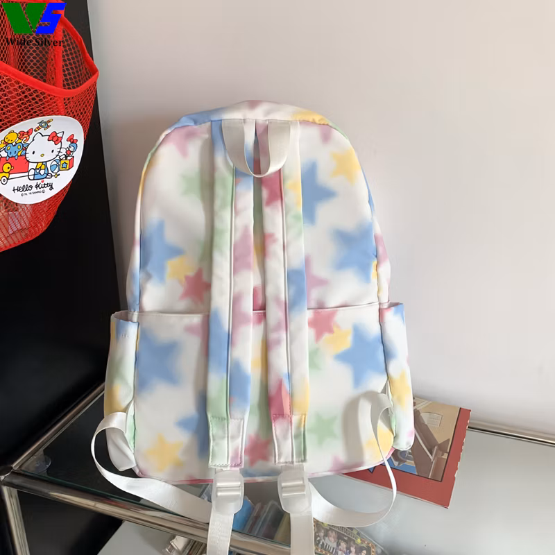 Wide Silver New Product Beautiful Schoolbags for Girls Unique Kids 2024