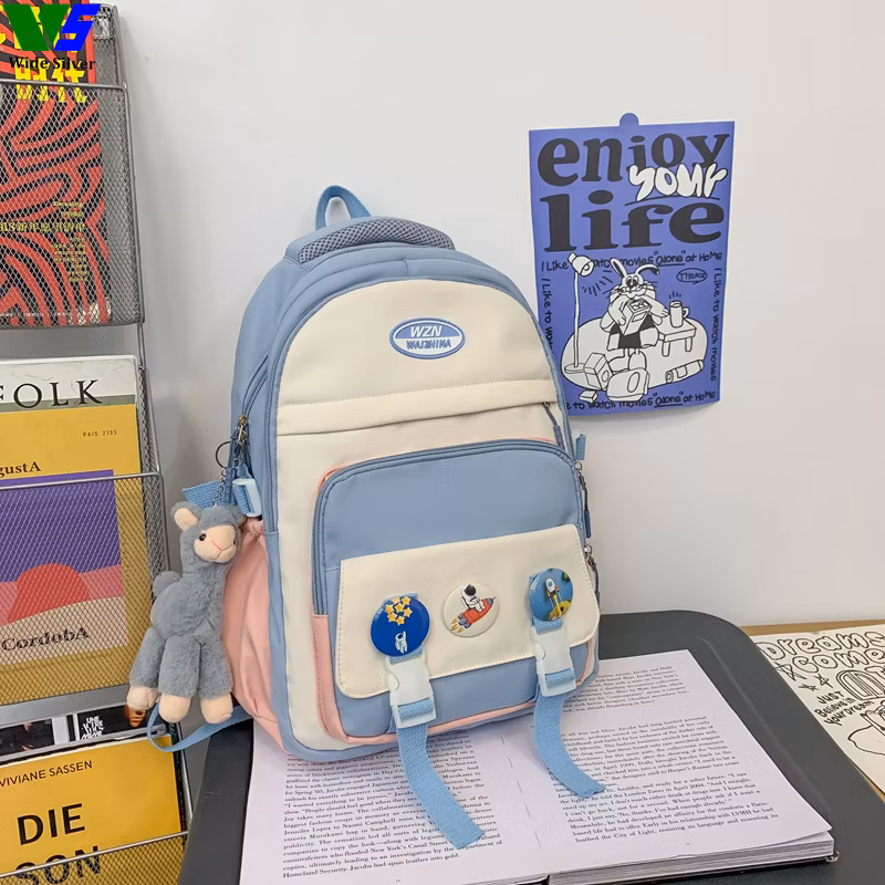 Wide Silver Good Selling Kids Backpacks with Waterproof Cartoon Design 2024