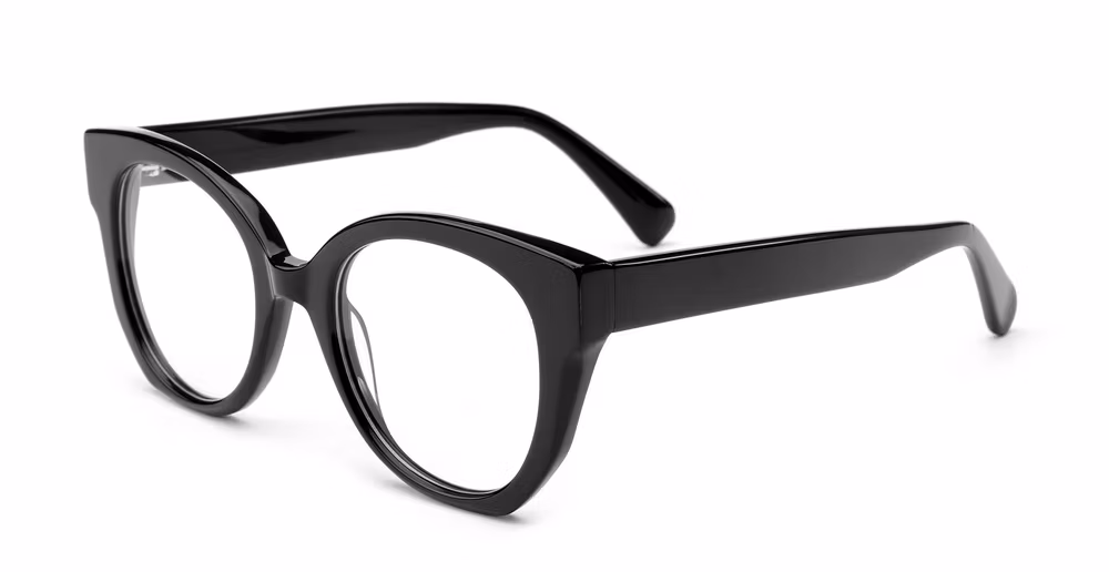 2024 New Arrival OEM High Quality Full Rim Acetate Square Cat Eye Optical Frame