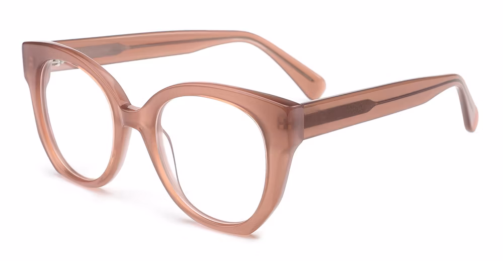 2024 New Arrival OEM High Quality Full Rim Acetate Square Cat Eye Optical Frame