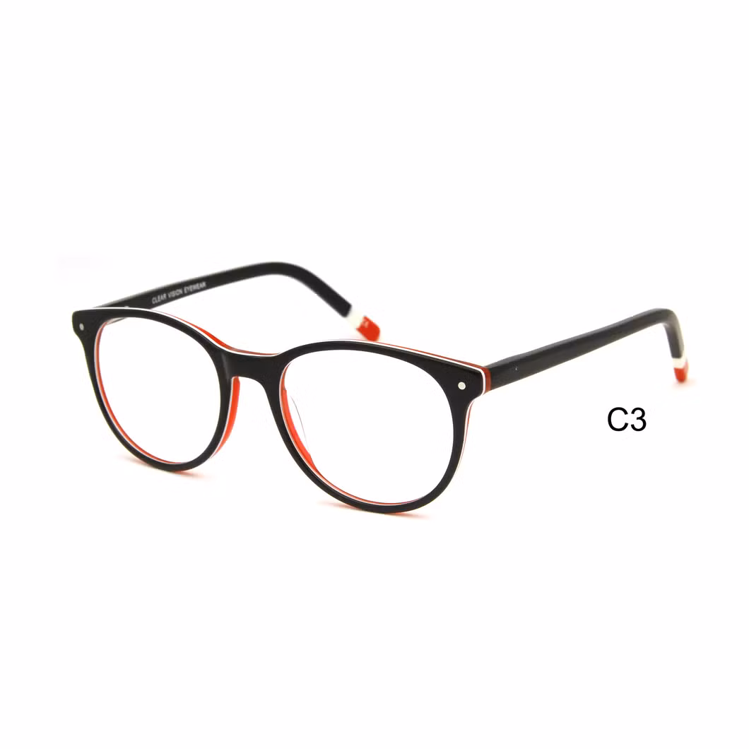 Factory Wholesale Kids Glasses Acetate Optical Frames Stock Optical Frame