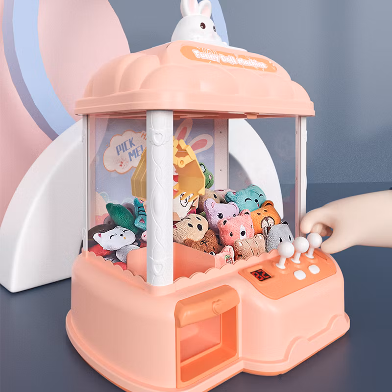 Wholesale Claw Crane Machine for Education Game for Toy Vending Machine Plastic Capsules for Kids