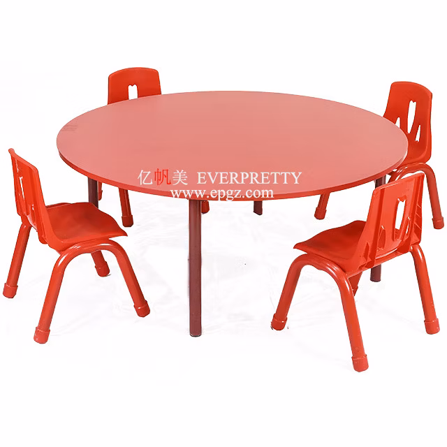 Kids Round Table Learning Center Study Table Metal Tube