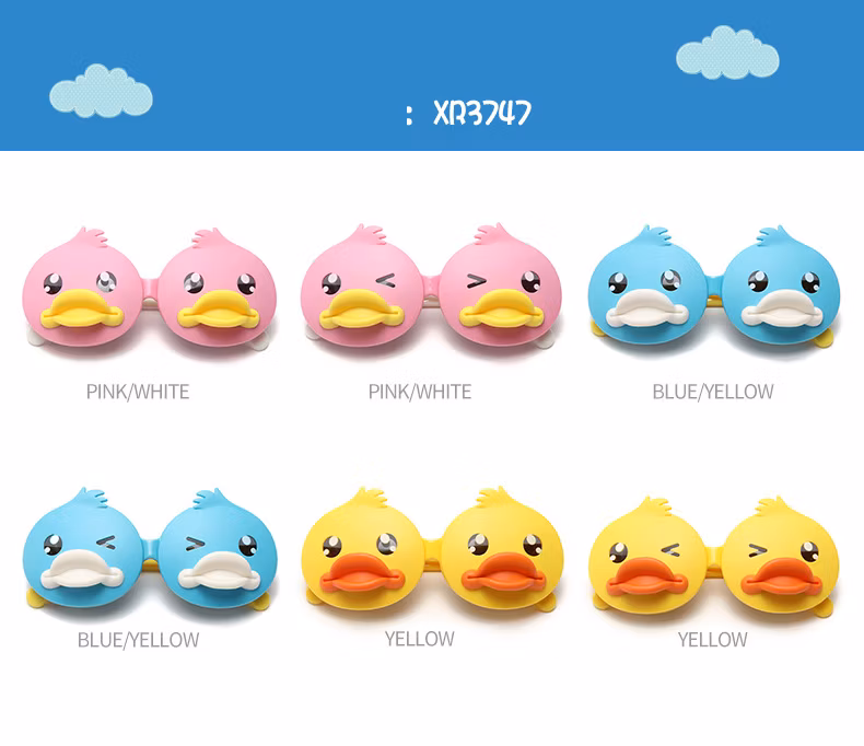 New Children′s Sunglasses UV Protection Cute Cartoon Baby Yellow Duck Sunglasses Girl Fashion Sunglasses Kid Wear