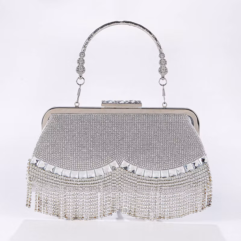 Rhinestone Tassel Evening Bag Evening Bag Dress Party Bag