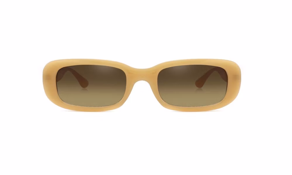 2024 New Arrival High Quality Full Rim PC Retangle Frame Fashion Unisex Sunglasses with 100% UV400 Polarized Lenses