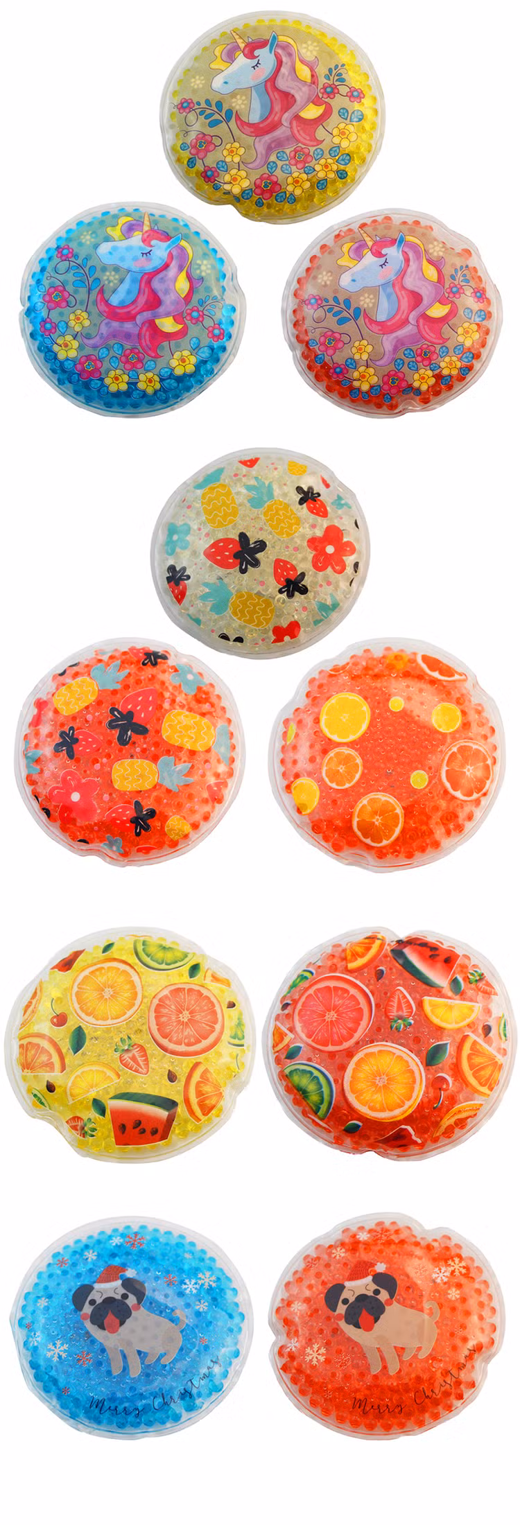 Custom Premium Kids Hot Cold Mini Ice Packs Ice Packs Children Gel Bead Ice Pack Pain Relief Products