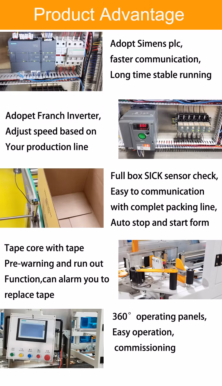 Special for Mailbox Bottom Unpacking Tape Sealing Small Box Automatic Carton Case Erector