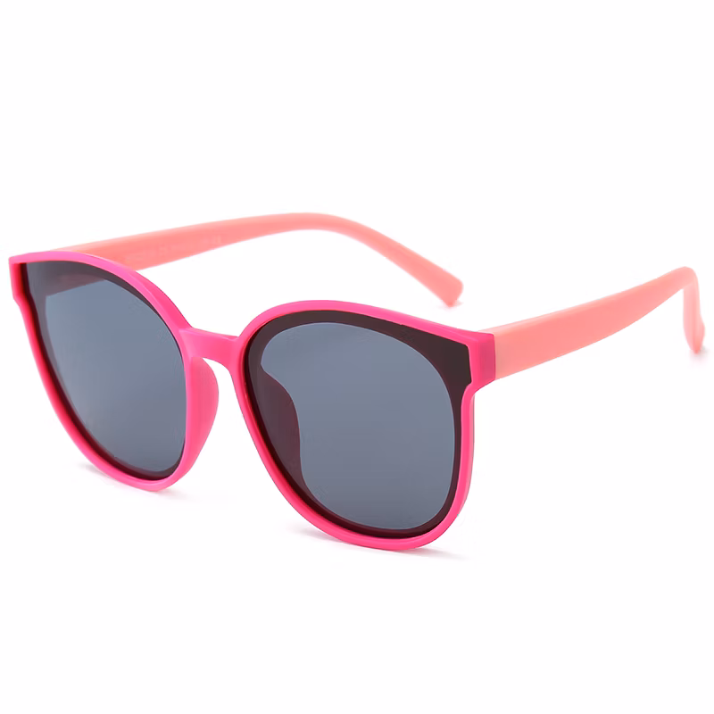 Super Light Kids Glass Frame Wholesale Oversize for Boys Girls Children′s Sunglasses