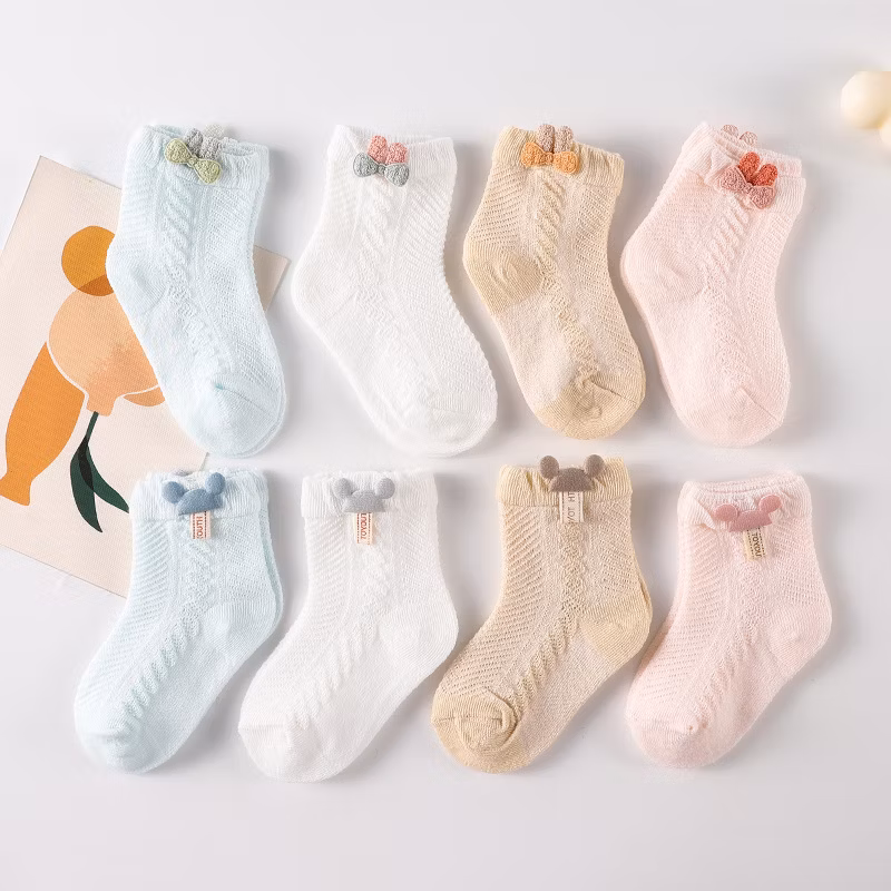 Children′s Socks Breathable Oxygen Absorbing All Seasons Baby Wear Baby Clothes Kids Wear