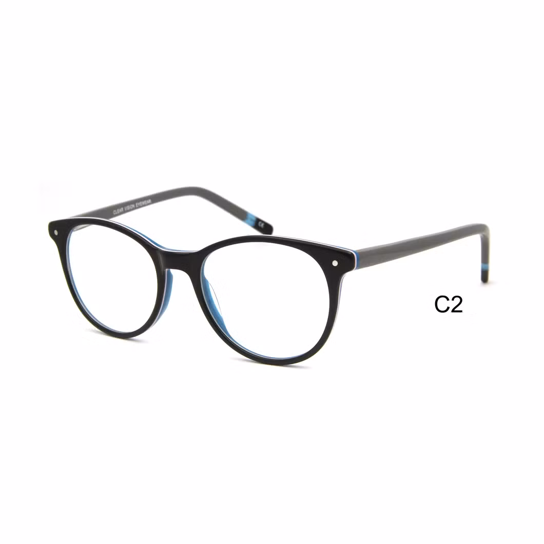 Factory Wholesale Kids Glasses Acetate Optical Frames Stock Optical Frame