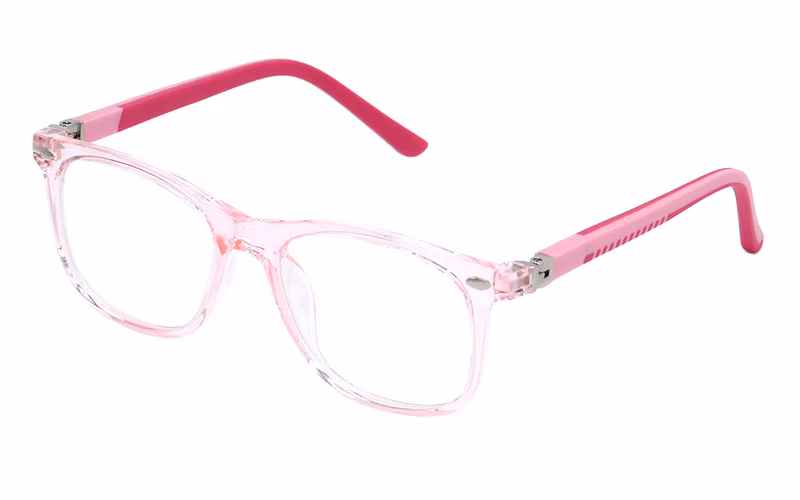 Crystal Rectangular Tr90 Anti Blue Light Optical Frames for Kids
