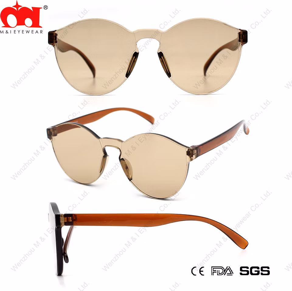 One Piece Fashion Cute Light Weight Plastic Antiskid Kids Sunglasses (YG20006)