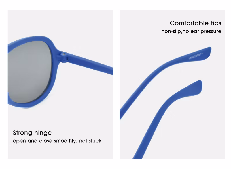 Pilot Optics Multi-Color Plastic Fashion Custom Logo UV400 Cute Baby Children Kids Sunglasses