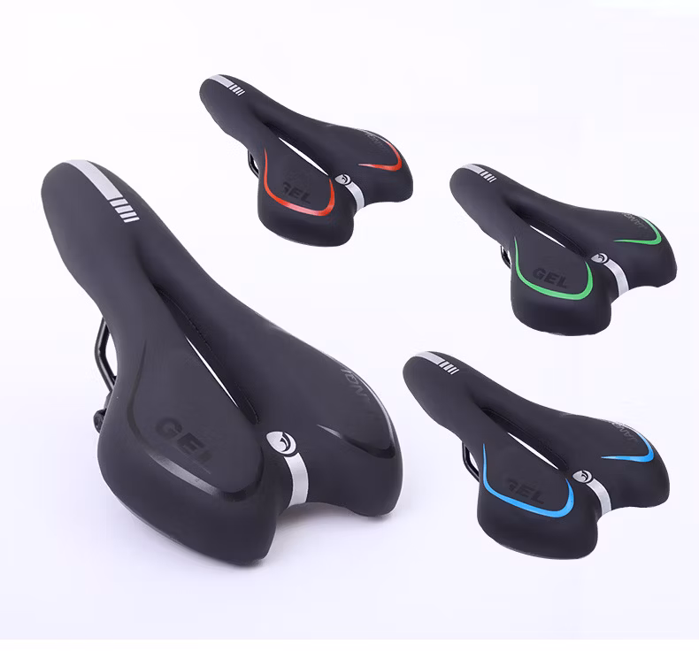 Bike Seat Comfort Bike Saddle with Memory Foam Breathable Soft Bicycle Cushion