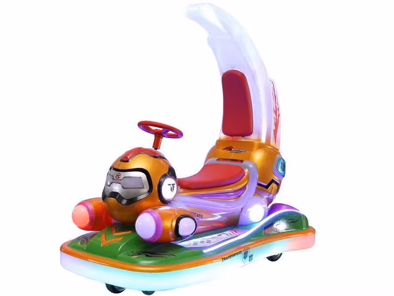Square Indoor Outdoor Playground Kiddie Kid Child Children Parents Coin Operated Toy Bumper Amusement Amuse Park Machine Equipment Electric Game Motor Car Rides