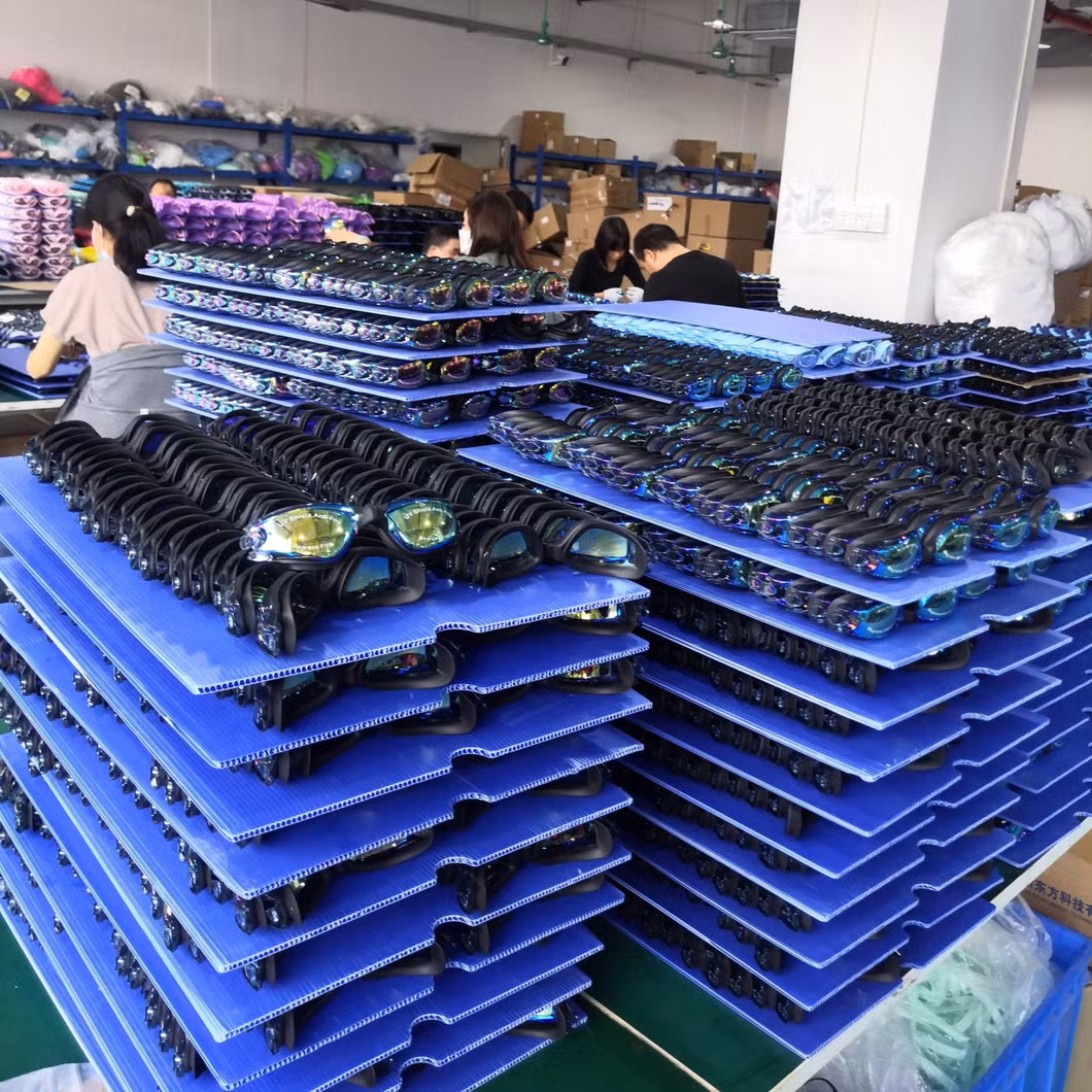 2024 New Children Anti-Fog Swimming Goggles, Silica Gel Can Replace The Bridge of Men and Women Cross-Border Outdoor Electroplating Swimming Goggles