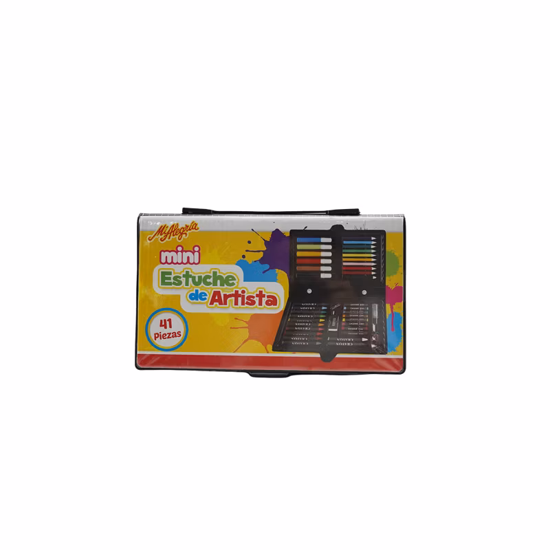 Coloring Art Set for Kids School Coloring Set of 42PCS PVC Case Art Sets